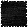 Toulouse (Blackout), Textured Black - Roller Blind